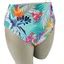 Xhilaration Juniors Floral Sport Elastic High Waist Bikini Swim Bottom