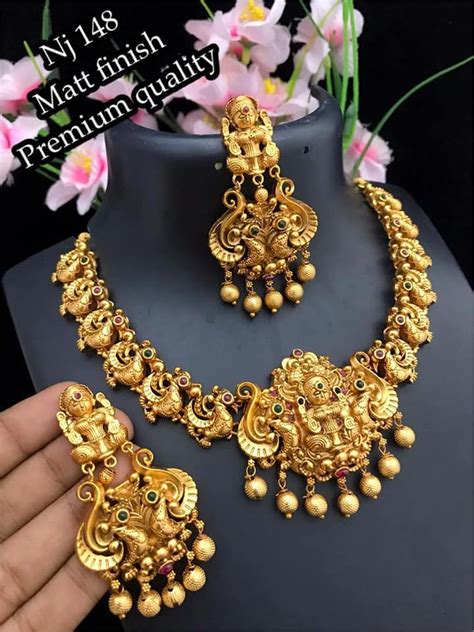 Designerwall In Gold Necklace Women Gold Necklace Indian Bridal