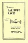 Paritutu Street Circuit The Motor Racing Programme Covers Project