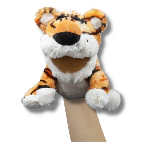 Chi Chimpu Toys Talking Mouth Hand Puppets Tiger Cub Panther