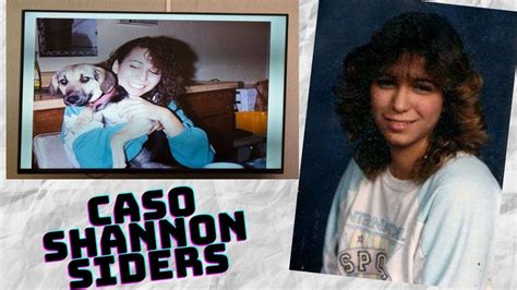 Caso Shannon Siders Solucionado DÉcadas Depois Youtube