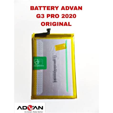 Jual Battery Baterai Baterei Advan G3 Pro 2020 Original Copotan Tested