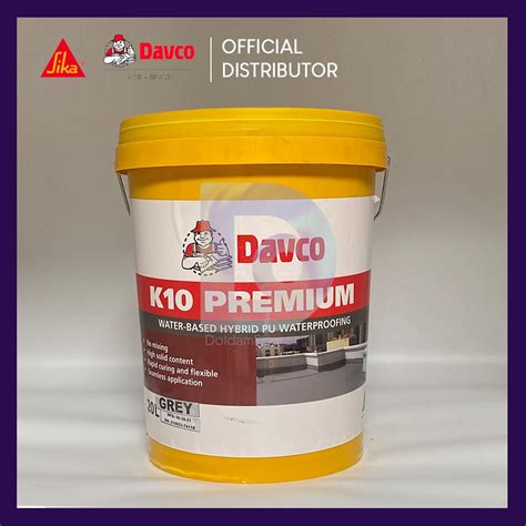 Davco K Premium Liquid Polyurethane Containing Elastomeric Seamless