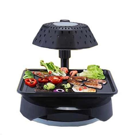 3D smokeless electric grill infrared heat grill for home BBQ Indoor Non ...