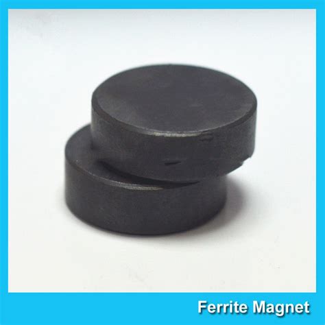 Aimant De Ferrite De Forme De Disque De Y Bh Autour Du Diam Tre Mm X