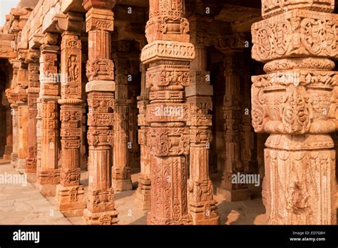 Portico Of The Quwwat Ul Islam Mosque In The Qutub Minar Complex Or