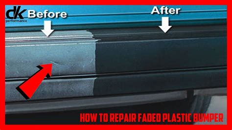 How To Repair Faded Plastic Bumper YouTube