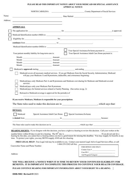 Form Dhb 5002 Fill Out Sign Online And Download Fillable Pdf North Carolina Templateroller