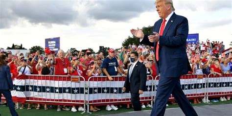 Depuis La Floride Trump Vante Son Débat Face à Joe Lendormi