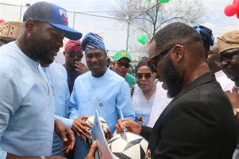 Sanwo Olu Unveils Road Recreational Facilities Built By Ikoyi