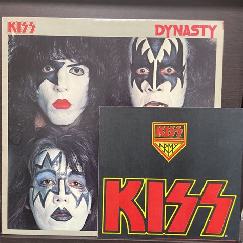 【目立った傷や汚れなし】稀少us盤kiss Armyチラシ付lp Kiss キッス Dynasty 地獄からの脱出 Nblp 7152