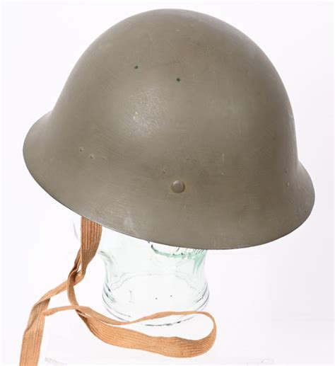 Sold Price Wwii Japanese Ija Type 90 Combat Helmet W Liner March 6