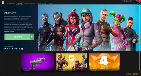 Como Descargar E Instalar Fortnite En Pc Nivel Digital