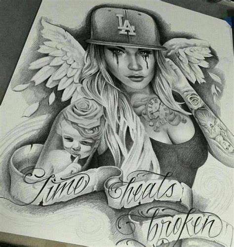 Chicano Arte Chicano Drawings Chicano Art Tattoos Tattoo Design