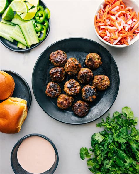 Banh Mi Meatballs Sliders Chelsea S Messy Apron