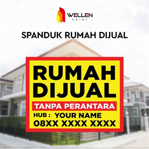 Jual Cetak Spanduk Dijual Disewakan Dikontrakan Banner Dijual Disewakan