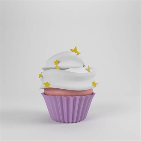 Cupcakes 3d Model 22 Obj Fbx C4d 3ds Free3d