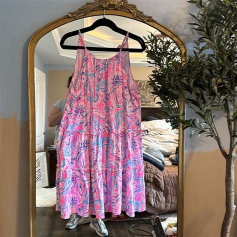 Lilly Pulitzer Dresses Lilly Pulitzer Evalyn Swing Dress Xl Poshmark