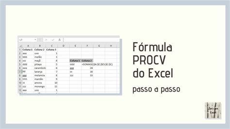 Procv Passo A Passo Youtube