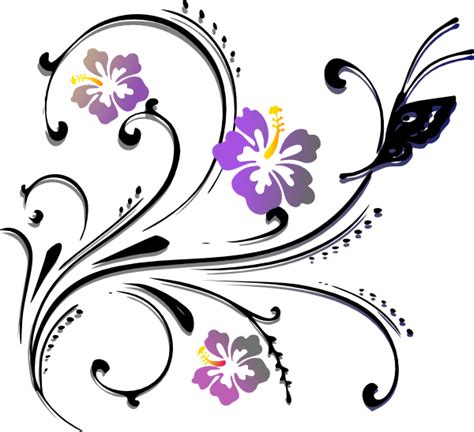 Scroll Clipart Floral Scroll Scroll Floral Scroll Transparent Free For