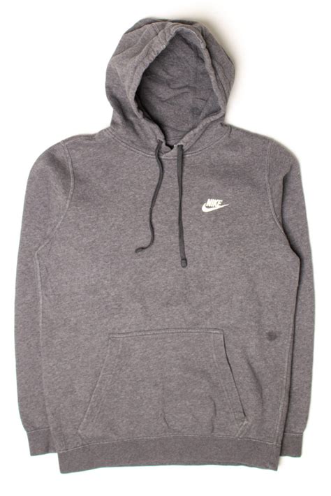 Dark Gray Nike Hoodie 2000s