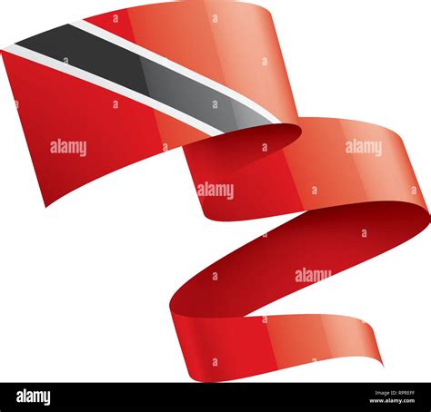 Trinidad And Tobago Flag Vector Illustration On A White Background Stock Vector Image And Art Alamy