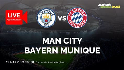 MANCHESTER CITY X BAYERN MUNIQUE AO VIVO LIGA DOS CAMPEÕES QUARTAS