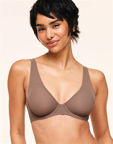 Ivy Medium Beige Unlined Plunge A D Adore Me