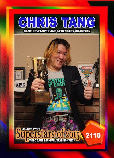 The Walter Day Collection Trading Card Spotlight Chris Tang