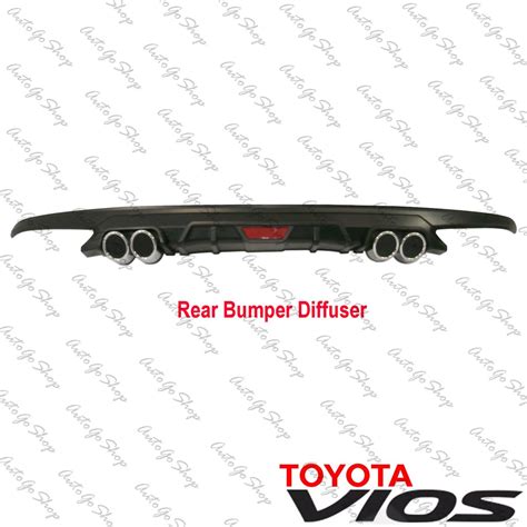 Toyota Vios Xle E J G Variant Th Gen Rear Bumper Lip