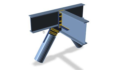 Connection Wednesdays Heavy Beams Connection By Sdeng Idea Statica
