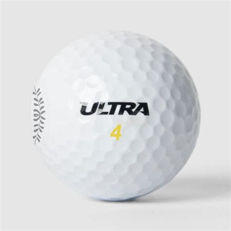 Custom Personalized Monogram Golf Balls | Zazzle