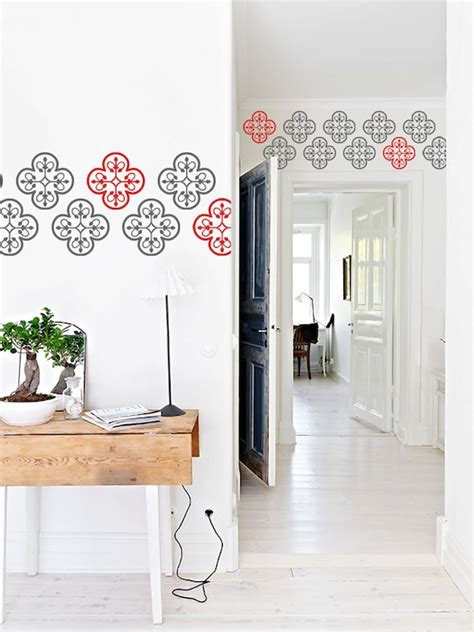 Moroccan Wall Pattern Vinyl Decal Set Of 30 Wall Stickers