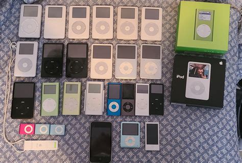 Ipod Collection Uodate A Few Of Them Flash Modded And A 100 Original