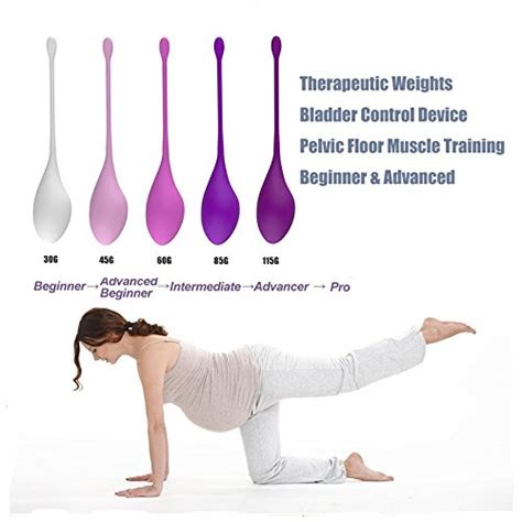 Buy Platinum Kegel Exercise Weights Set Of Premium Silicone Vaginal