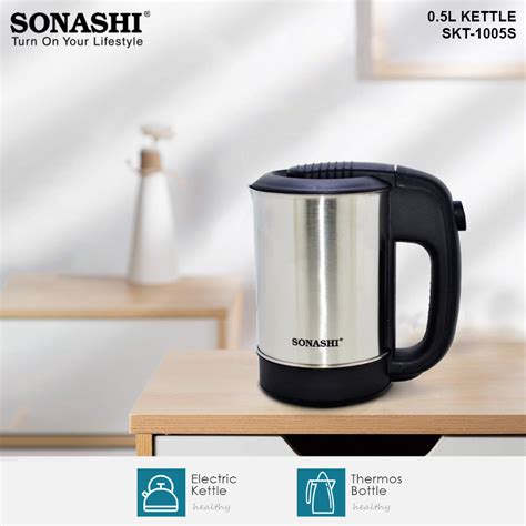 Half Litre Kettle SKT 1005S Sonashi Electronic