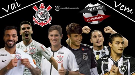 Vai e vem do Corinthians no mercado da bola Central do Timão