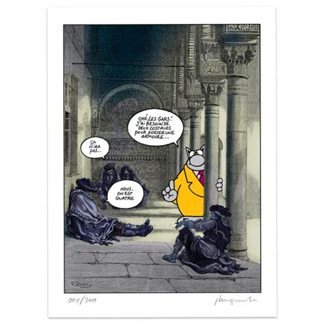 Sérigraphie Le Chat De Geluck Les 20 Statues Sérigraphies