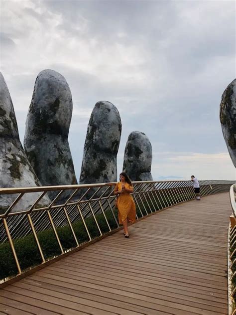 Golden Bridge In Da Nang Ba Na Hills Tourist Trap Is It Worth It