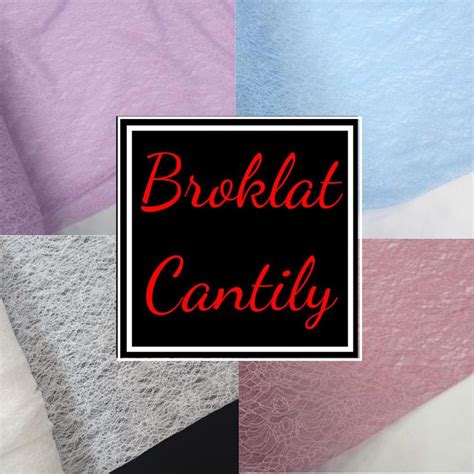 Jual KAIN BRUKAT CHANTILY BROKAT CHANTILY BROKLAT CHANTILY STRETCH