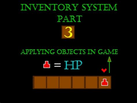 How To Make An Inventory System In Game Maker Studio Part Youtube