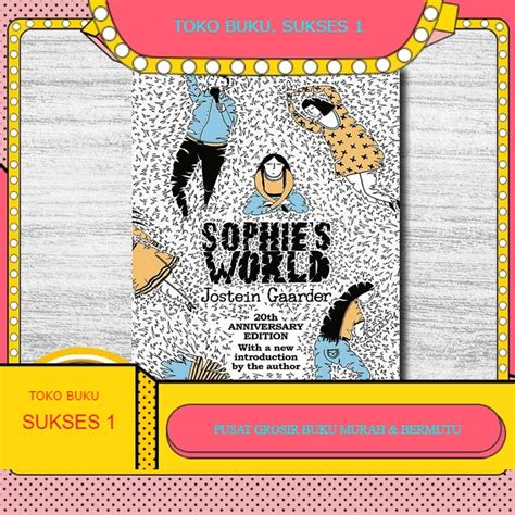 Jual Buku Sophie S World A Novel By Jostein Gaarder English Shopee