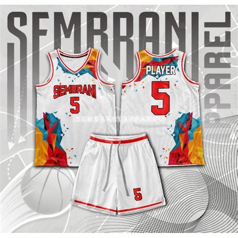 Jual CUSTOM JERSEY BASKET FULL PRINTING BISA SATUAN Shopee Indonesia