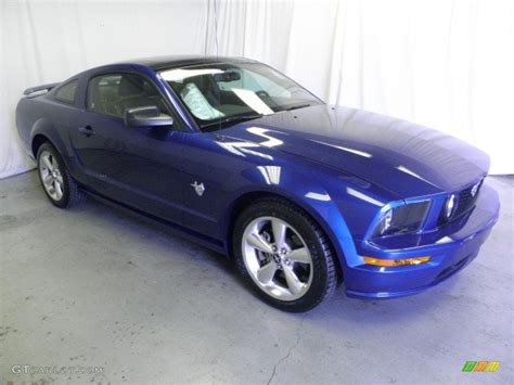 2009 Vista Blue Metallic Ford Mustang GT Premium Coupe 65448703 Photo