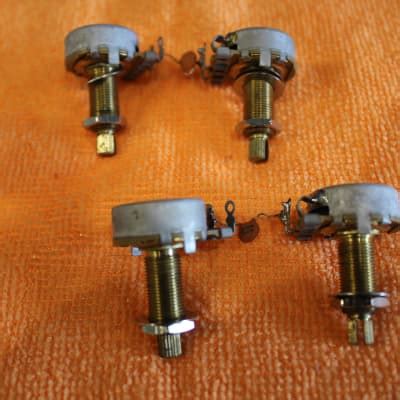 Gibson Potentiometer Set X K X K Reverb