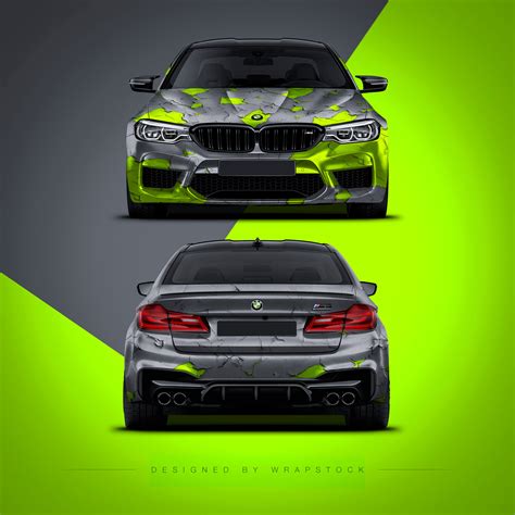 Bmw M5 F90 Peeled Off Design Wrapstyle