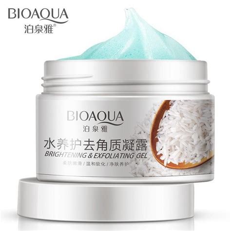 Exfoliante En Gel De Arroz Blanqueador Bioaqua Compra Maquillaje Al