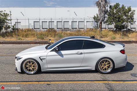 BMW M4 F82 F83 White BBS LM R Wheel Front