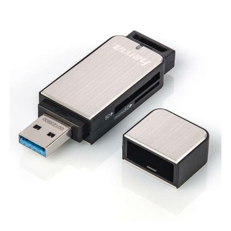 Hama Sd Microsd Usb Srebrny Czytnik Kart Ceny I Opinie W Media Expert