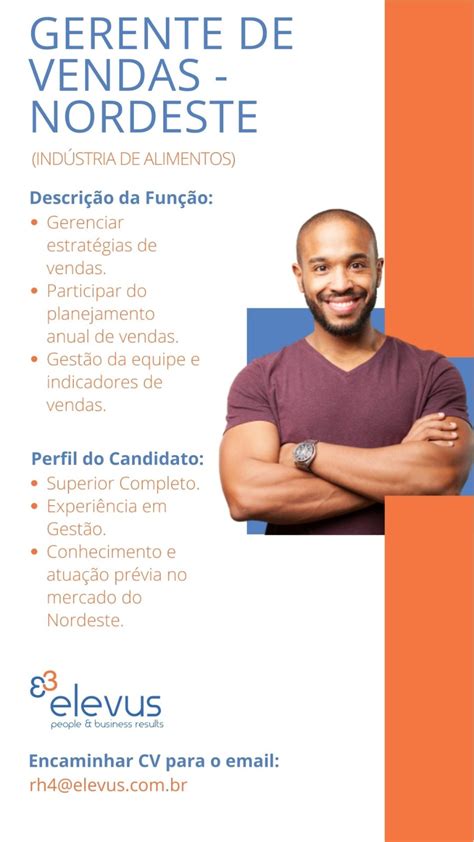 Vaga Para Gerente De Vendas Portal Vagas